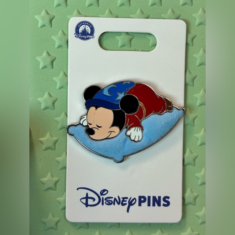 Disney Parks 2026 Plush Pillow Mickey Mouse Pin